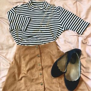 banana republic striped top
